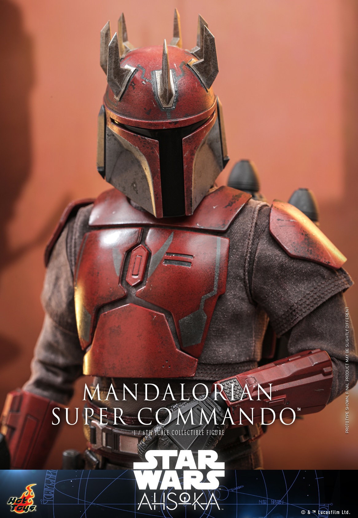 Pre-Order Hot Toys Star Wars Mandalorian Super Commando Sixth Scale Figure TMS127